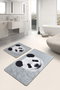 Mijölnir Juego de alfombrillas de baño Huge Panda Djt